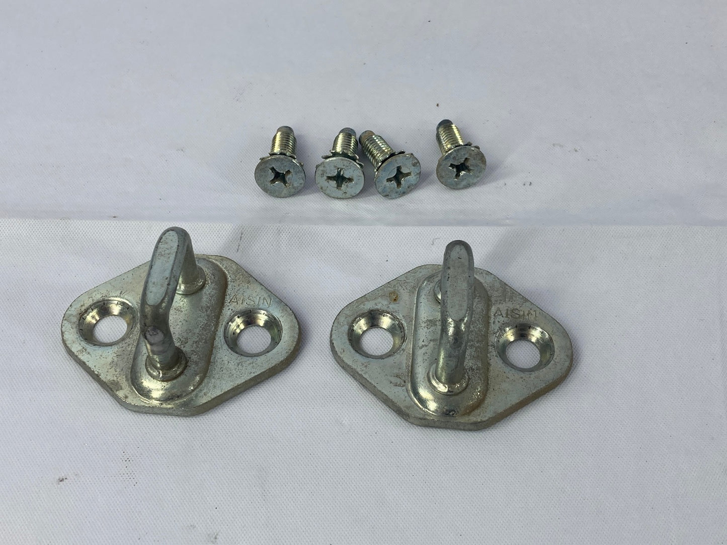 1990-1995 Toyota 4Runner Hatch Liftgate Latch Striker Plates with Screws OEM