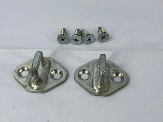 1990-1995 Toyota 4Runner Hatch Liftgate Latch Striker Plates with Screws OEM