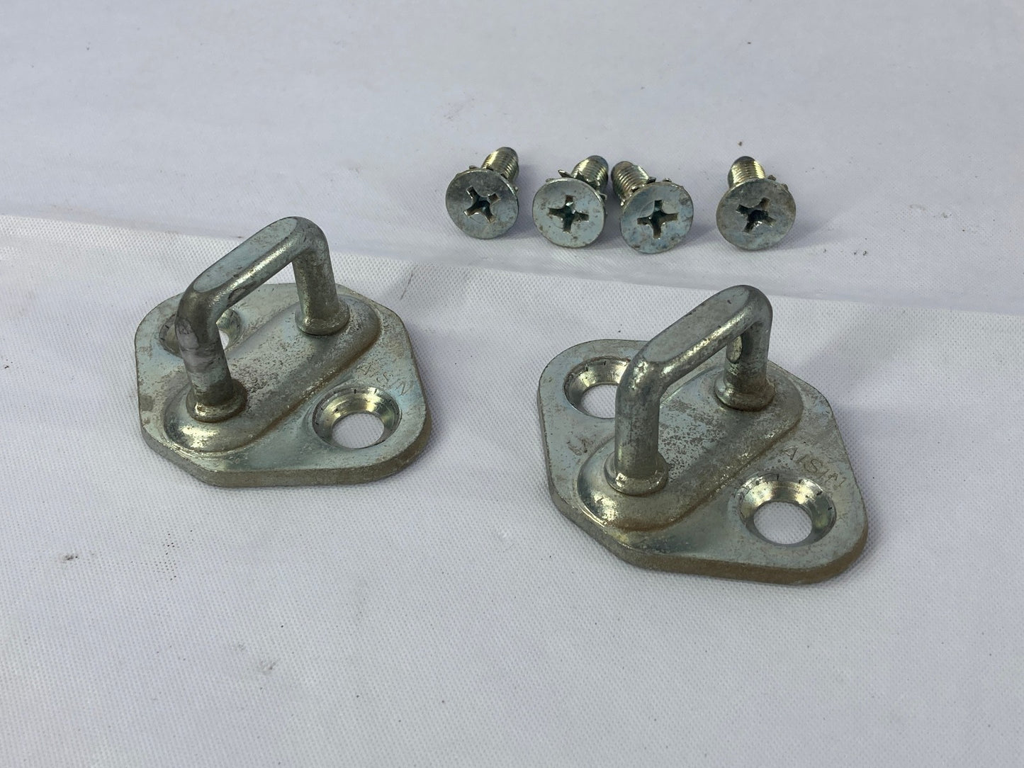 1990-1995 Toyota 4Runner Hatch Liftgate Latch Striker Plates with Screws OEM