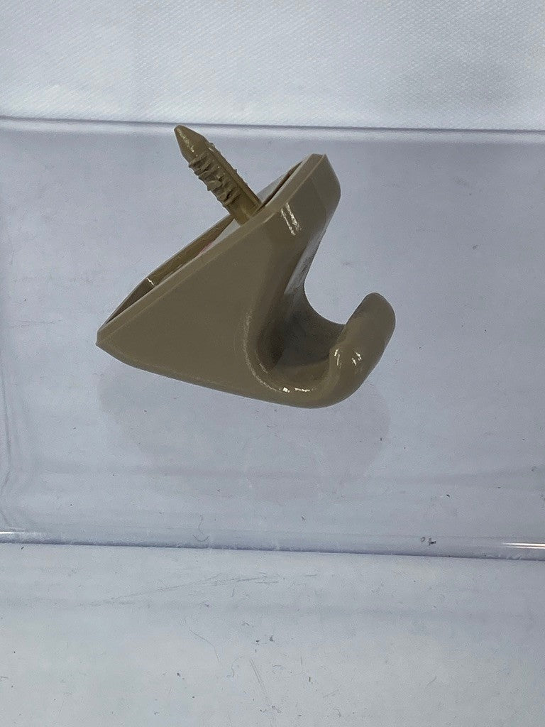 1990-1995 Toyota Pickup 4Runner Dark Tan Sun Visor Clip OEM