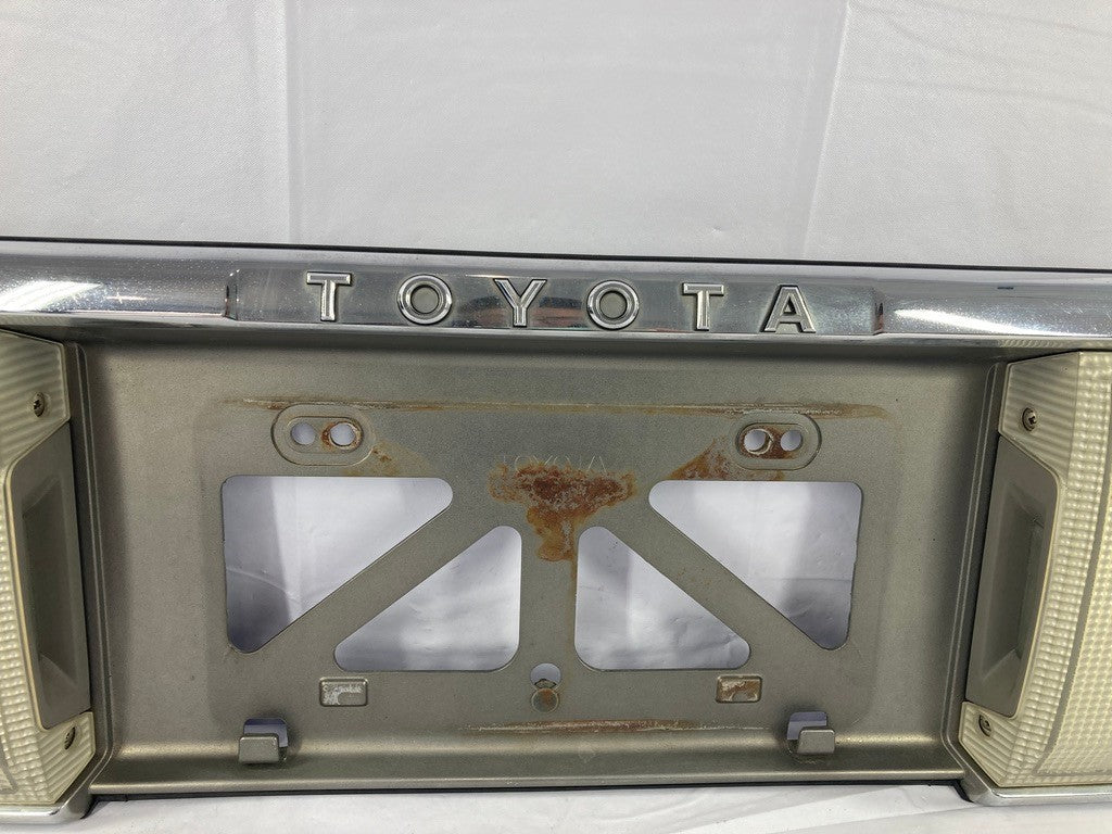 1990-1995 Toyota 4Runner Liftgate Hatch License Lamp Trim Garnish Chrome OEM