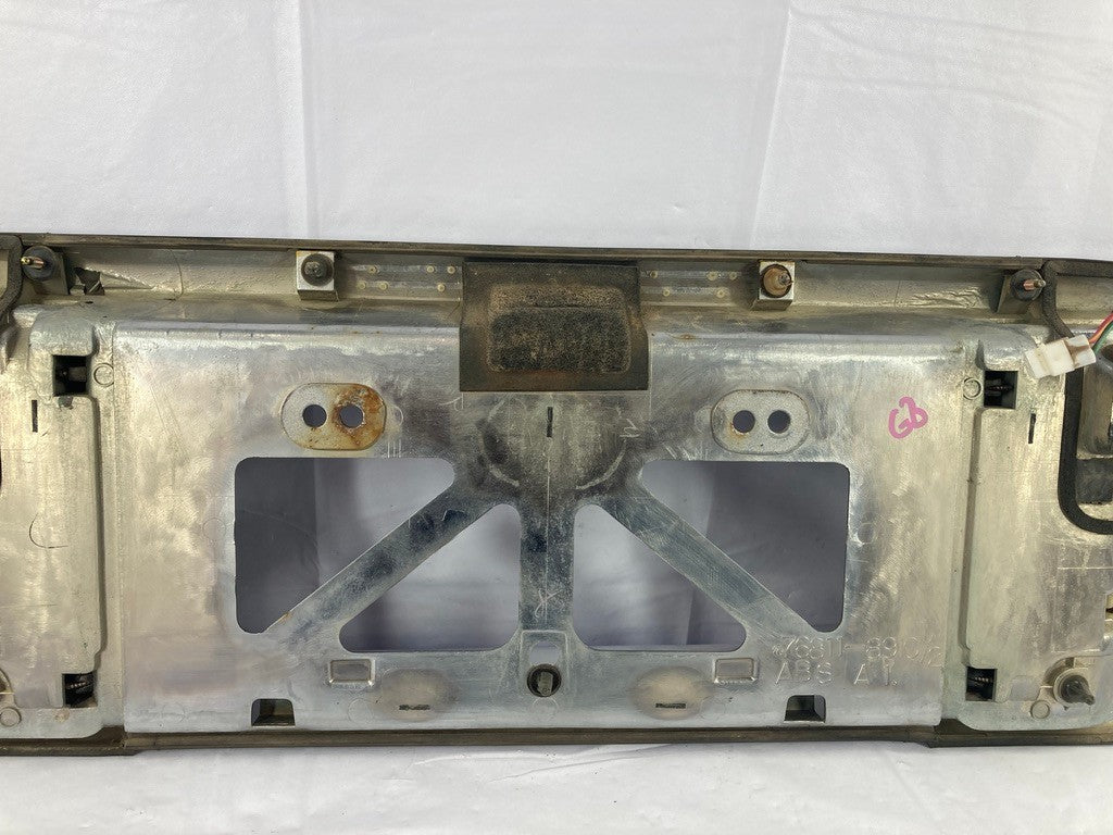 1990-1995 Toyota 4Runner Liftgate Hatch License Lamp Trim Garnish Chrome OEM