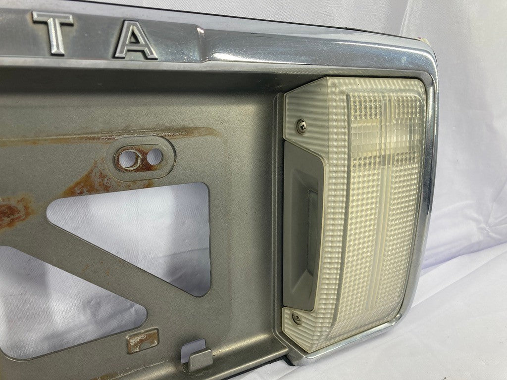 1990-1995 Toyota 4Runner Liftgate Hatch License Lamp Trim Garnish Chrome OEM