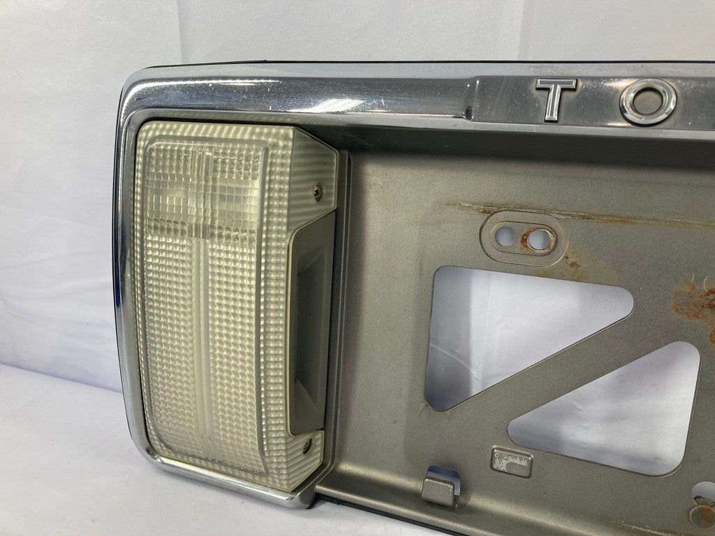 1990-1995 Toyota 4Runner Liftgate Hatch License Lamp Trim Garnish Chrome OEM