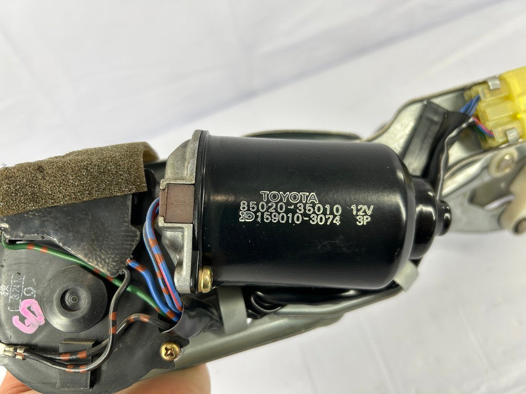 1990-1995 Toyota 4Runner Rear Lift Gate Glass Wiper Motor Link Assy Wiper OEM