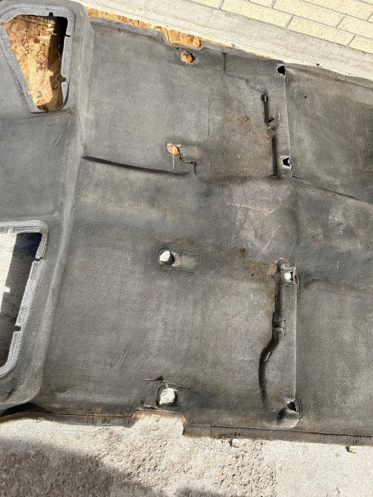 2000-2001 Toyota Tundra Access Cab Front Carpet Assembly Gray OEM 58510-0C040-B0