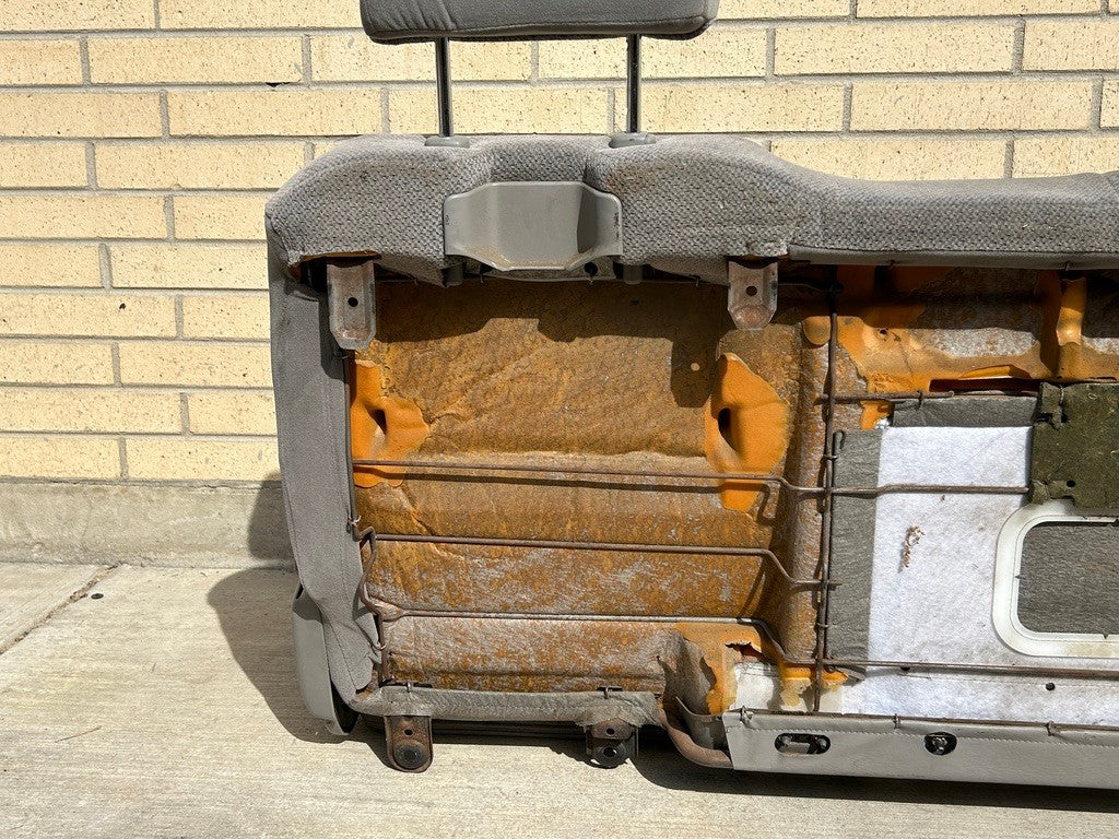 2000-2003 Toyota Tundra SR5 Access Cab Rear Seat Bench Gray Cloth Assembly OEM
