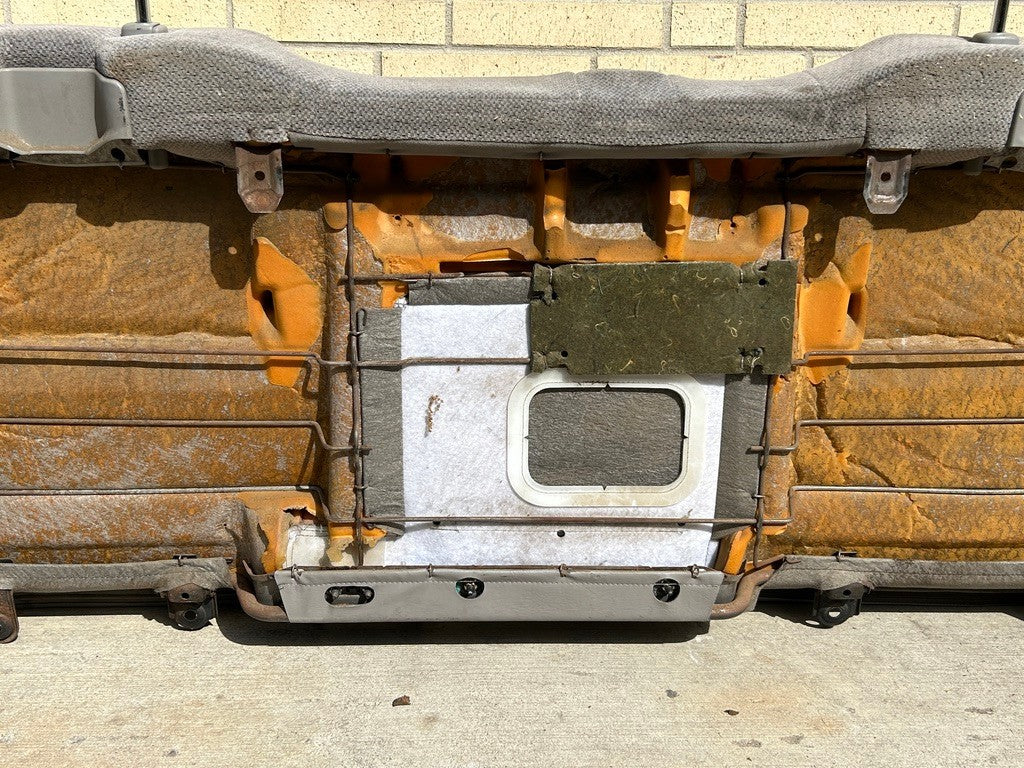 2000-2003 Toyota Tundra SR5 Access Cab Rear Seat Bench Gray Cloth Assembly OEM