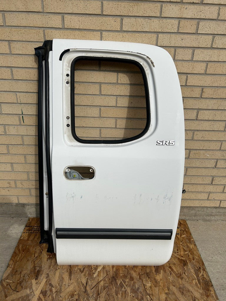 2000-2006 Toyota Tundra SR5 Access Cab Left Rear Door Shell White OEM
