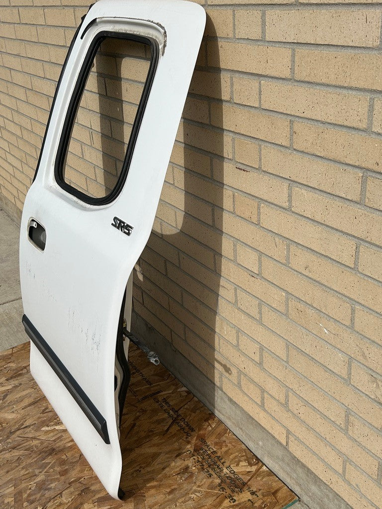 2000-2006 Toyota Tundra SR5 Access Cab Left Rear Door Shell White OEM
