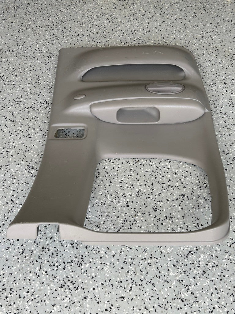 2000–2006 Toyota Tundra Access Cab Rear Left Door Trim Panel Card Gray OEM