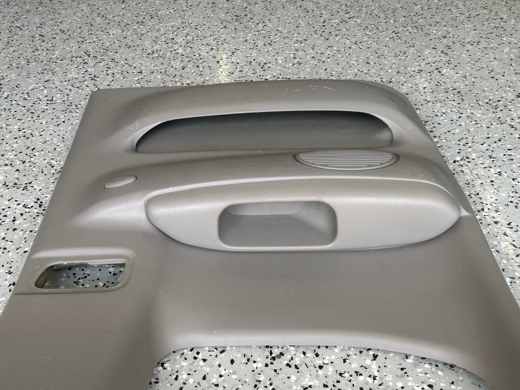 2000–2006 Toyota Tundra Access Cab Rear Left Door Trim Panel Card Gray OEM