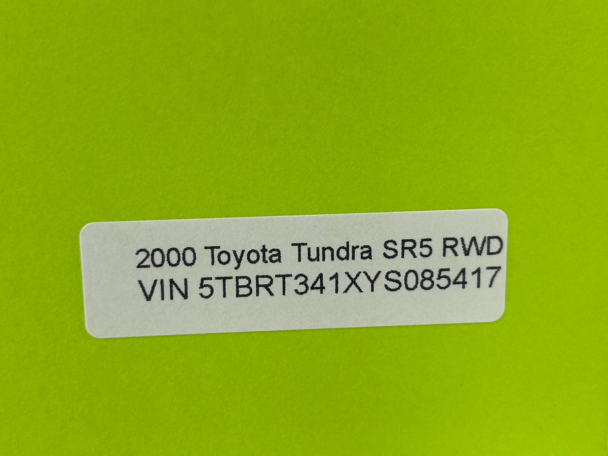 2000-2004 Toyota Tundra Low Note Electric Horn OEM 86520-0C010