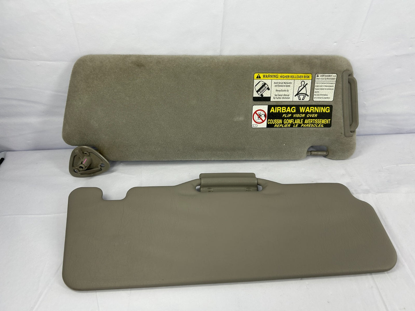 2000-2003 Toyota Tundra Left & Secondary Sun Visor Shade OEM 74320-34251-E1