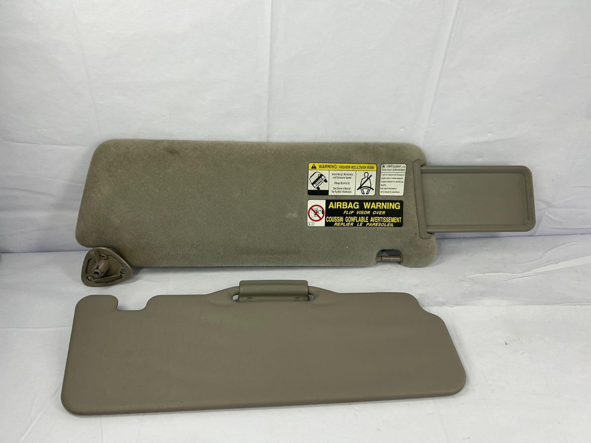 2000-2003 Toyota Tundra Left & Secondary Sun Visor Shade OEM 74320-34251-E1
