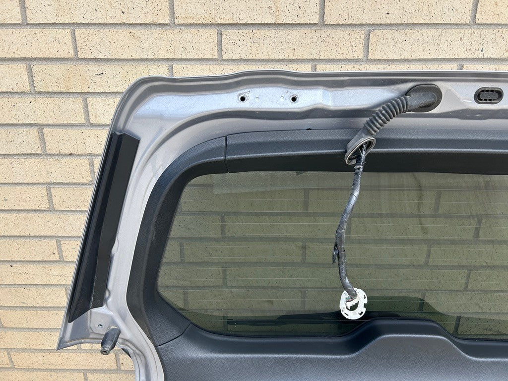 2014-2018 Subaru Forester Hatch Liftgate Manual Lift With Spoiler Silver OEM