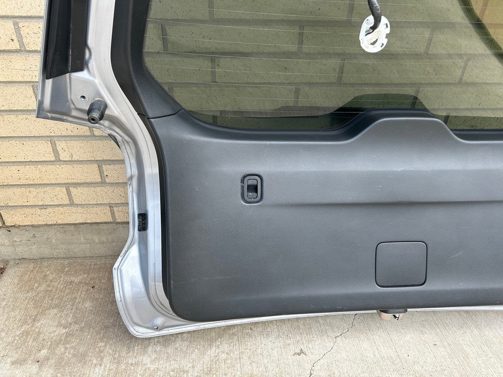 2014-2018 Subaru Forester Hatch Liftgate Manual Lift With Spoiler Silver OEM