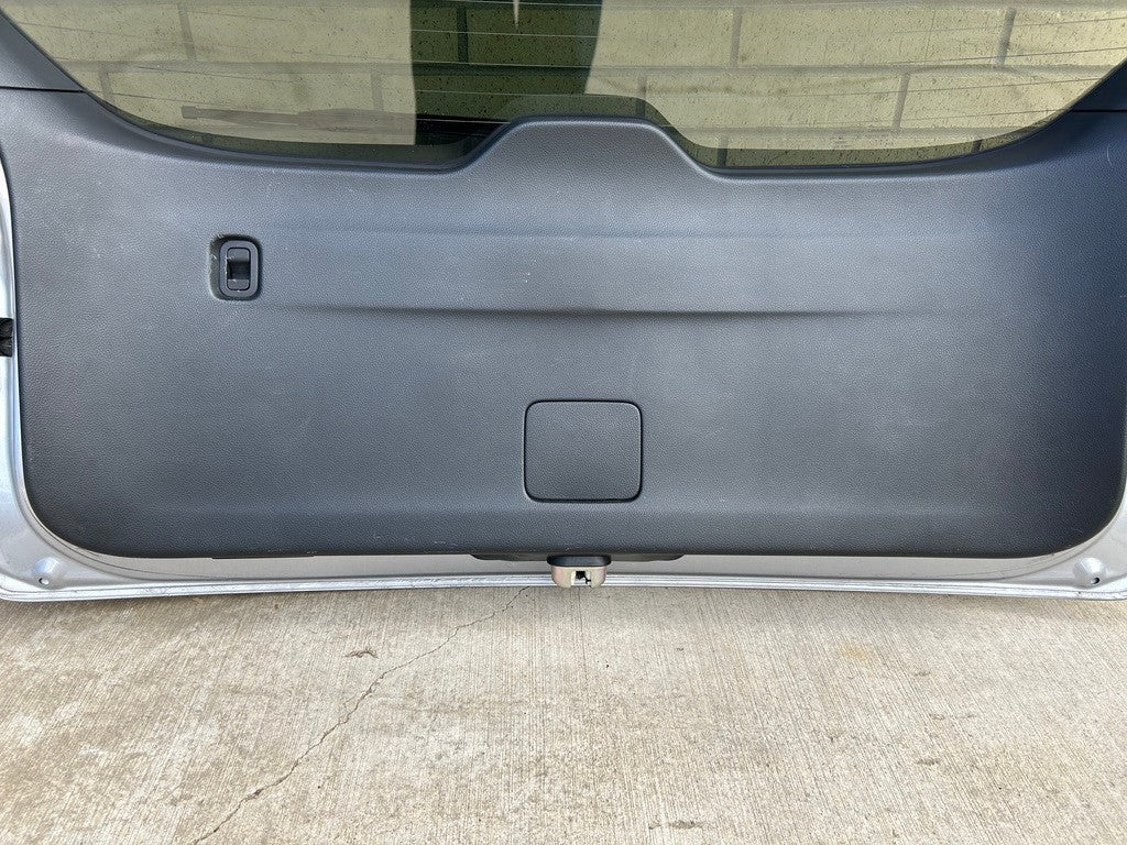 2014-2018 Subaru Forester Hatch Liftgate Manual Lift With Spoiler Silver OEM