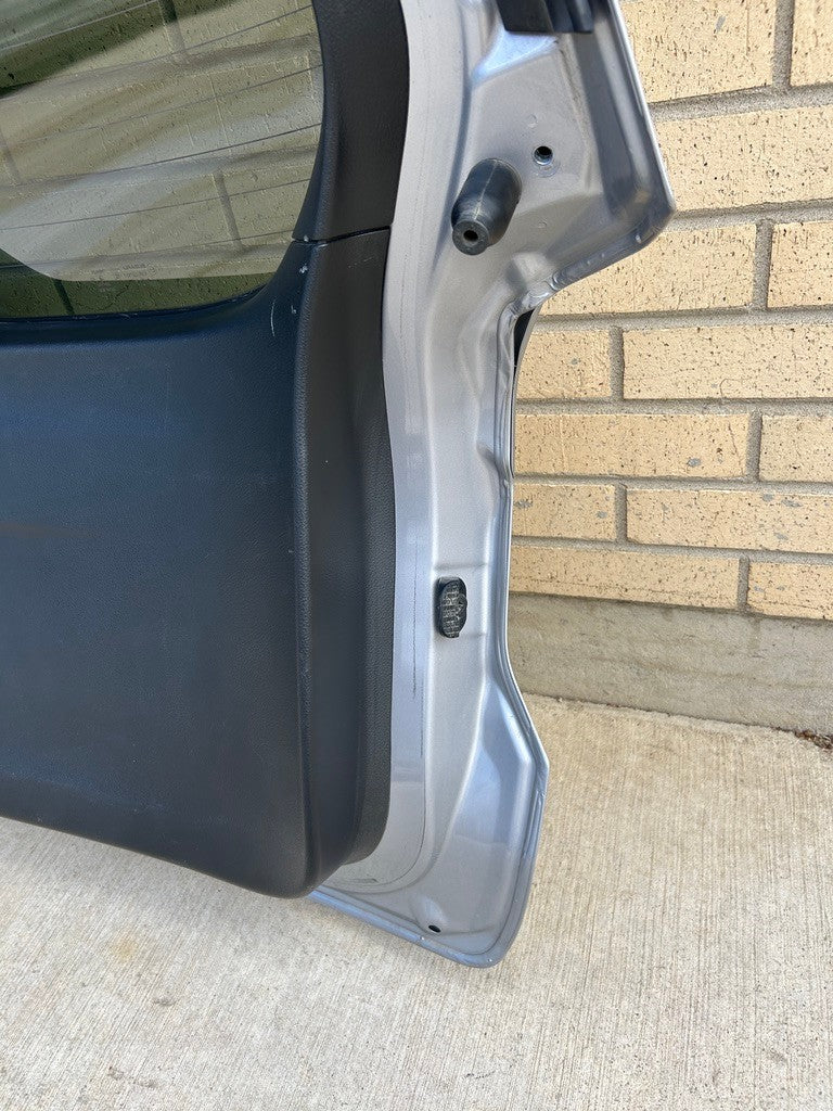 2014-2018 Subaru Forester Hatch Liftgate Manual Lift With Spoiler Silver OEM