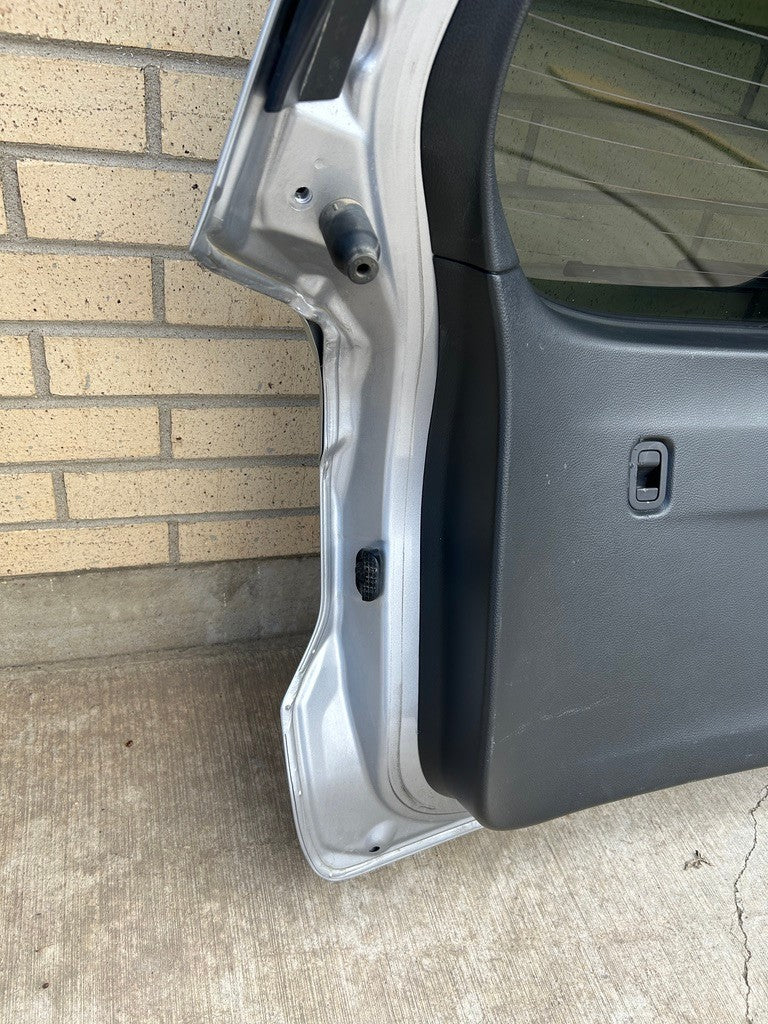 2014-2018 Subaru Forester Hatch Liftgate Manual Lift With Spoiler Silver OEM