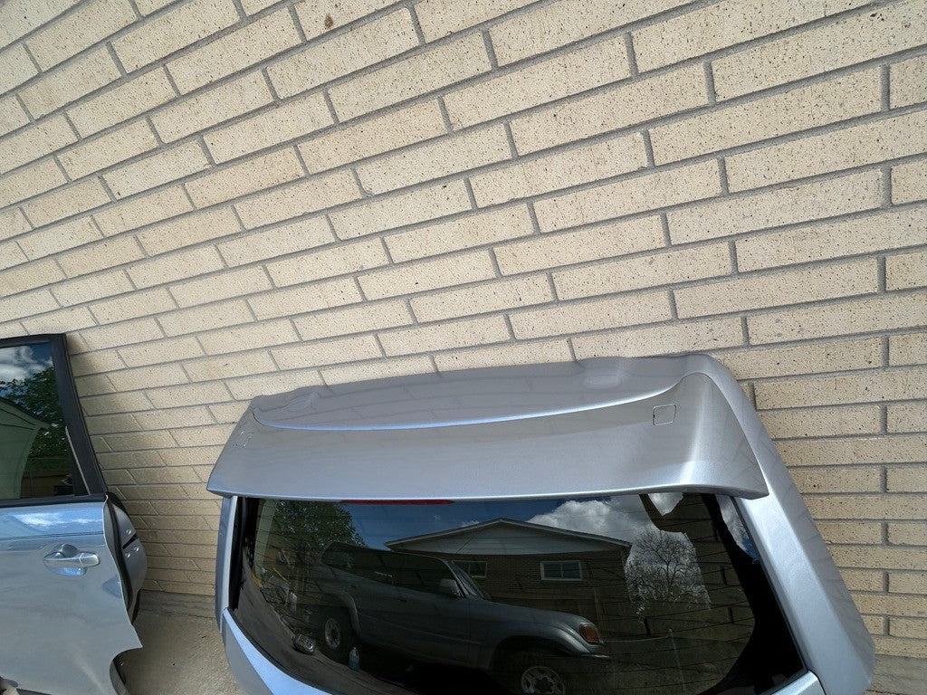 2014-2018 Subaru Forester Hatch Liftgate Manual Lift With Spoiler Silver OEM