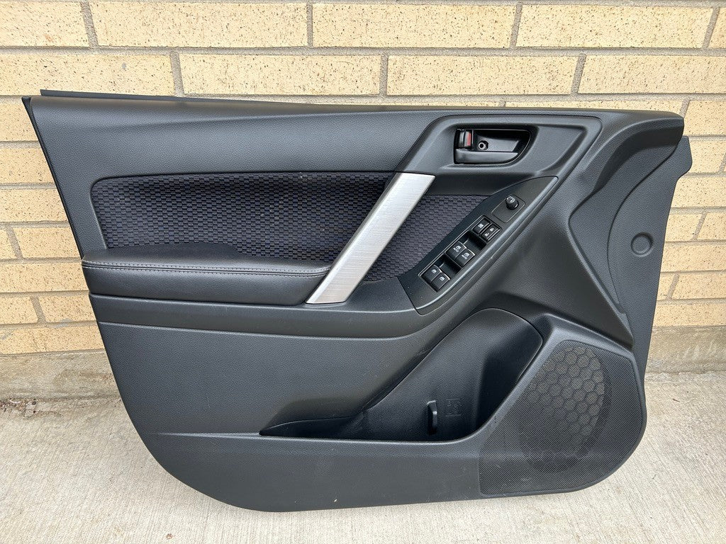 2017-2018  Subaru Forester Left Front Door Trim Panel Card OEM