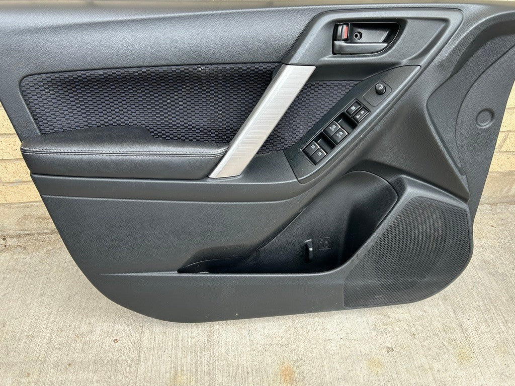 2017-2018  Subaru Forester Left Front Door Trim Panel Card OEM
