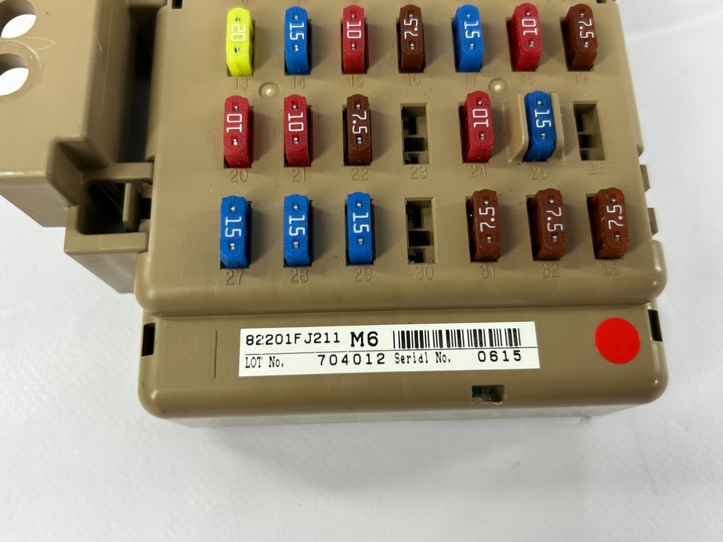 2013-2018 Subaru Forester Crosstrek Dash Fuse Box Block Panel Relay Junction OEM