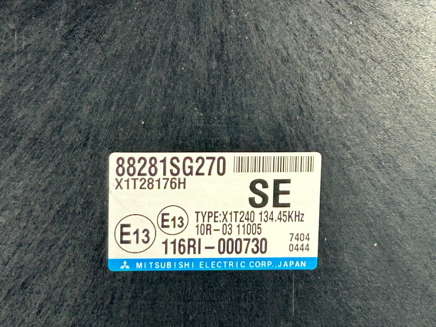 2017 Subaru Forester Integrated Unit Anti Theft Control Module OEM 88281SG270