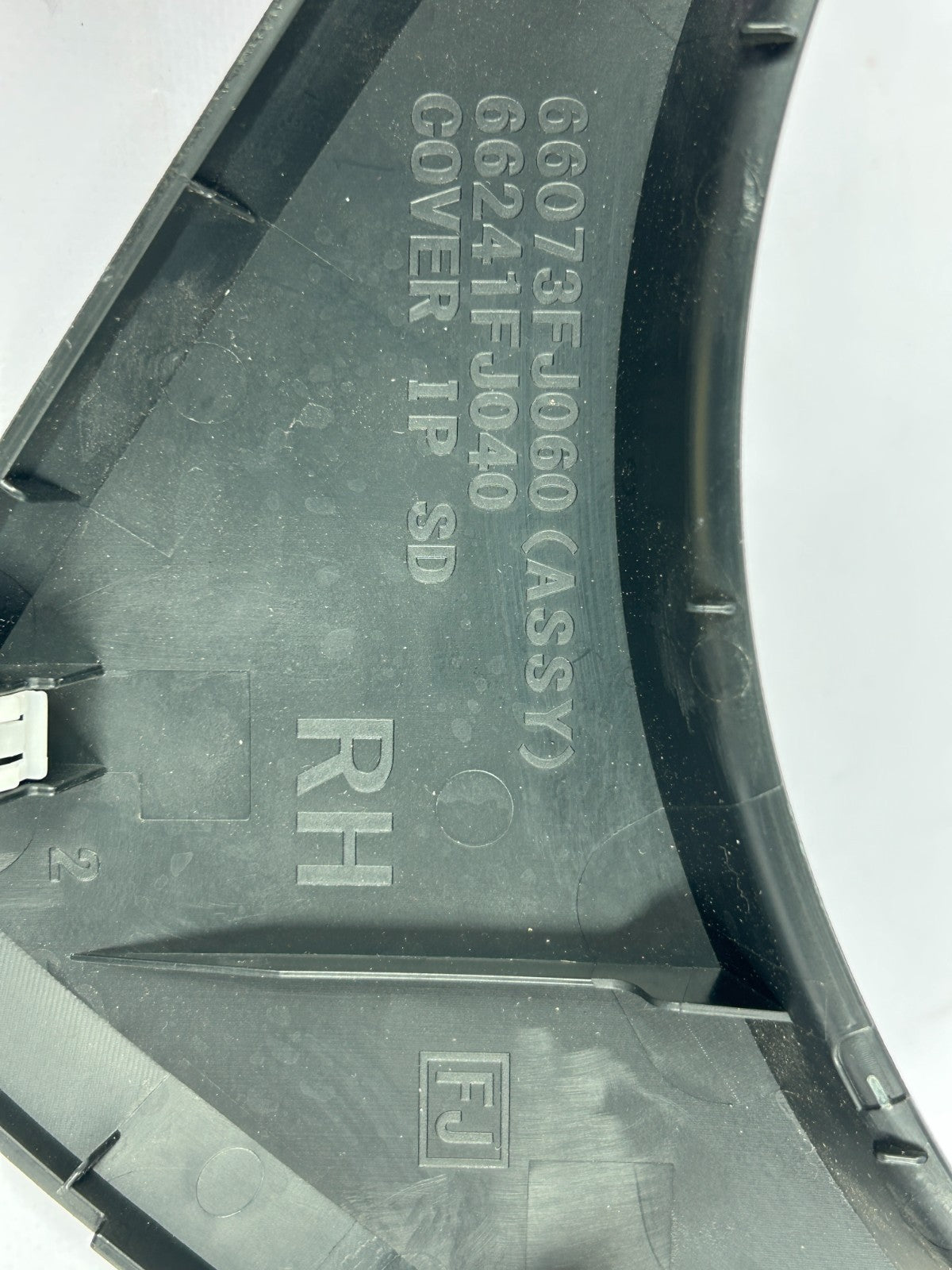 2014-2018 Subaru Forester Right Side Dash End Cap Cover Trim OEM 66073FJ060