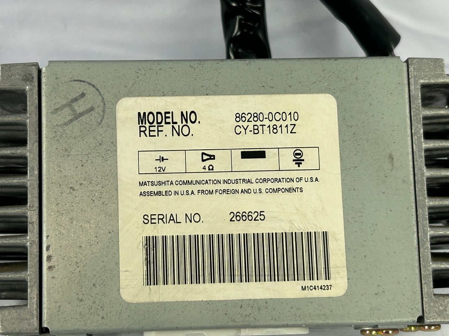 2000-2004 Toyota Tundra Audio Stereo Radio Amplifier Amp OEM 86280-0C010