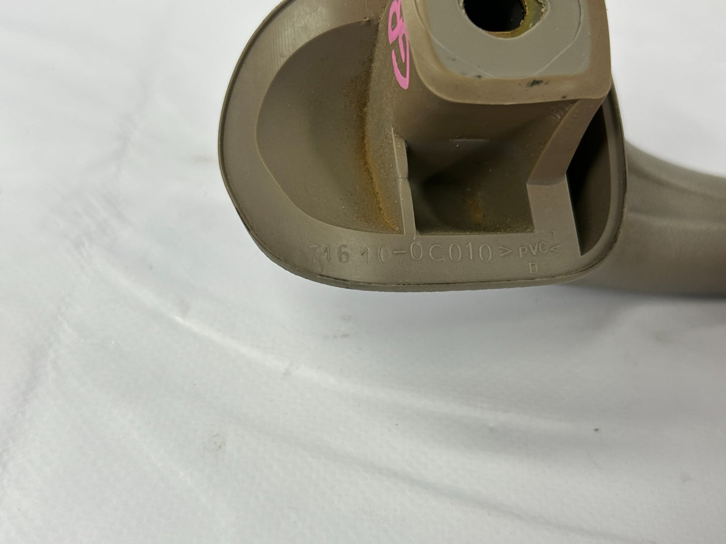 2000-2002 Toyota Tundra Front Right Interior Grab Handle Gray OEM 74610-0C010