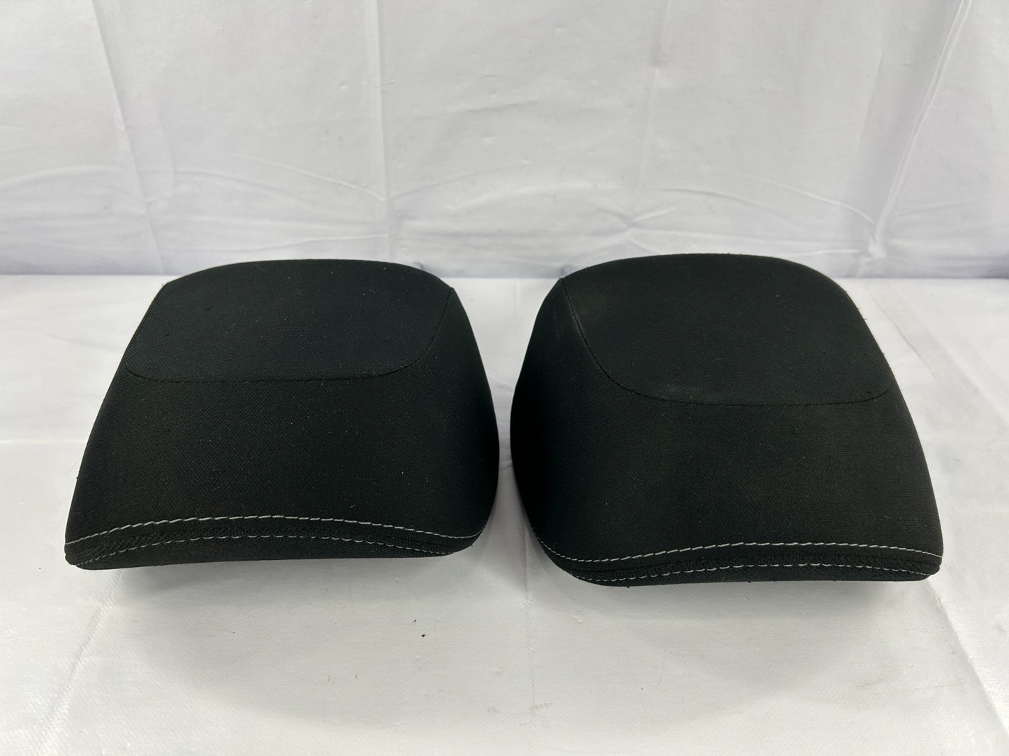 2014-2018 Subaru Forester Front Left & Right Seat Headrests Black Cloth Set OEM