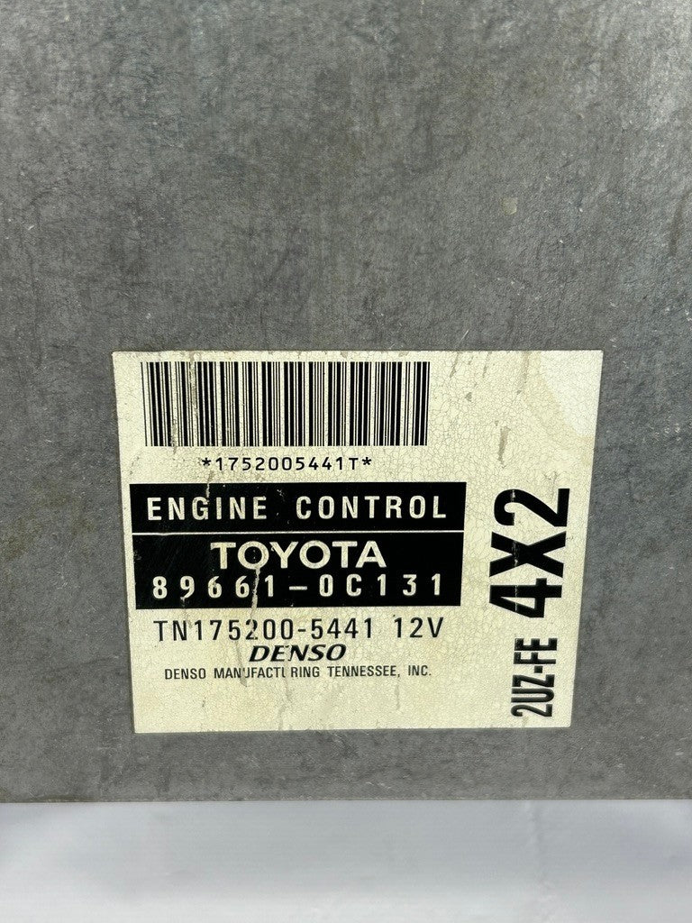 2000 Toyota Tundra Engine Control Module 89661-0C131 OEM