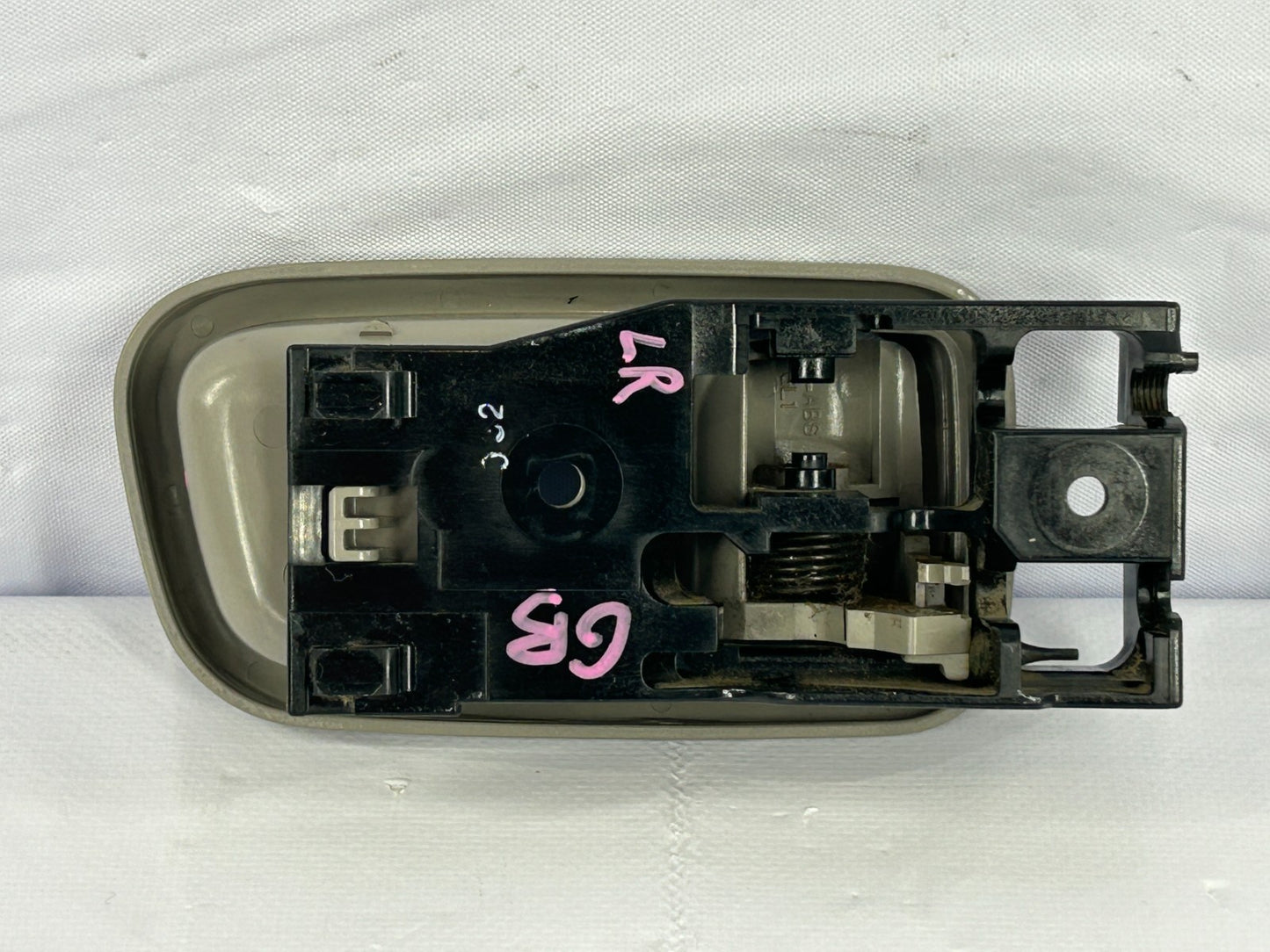 2000-2006 Toyota Tundra Rear Left Interior Door Handle Gray OEM 69208-0C010-B1