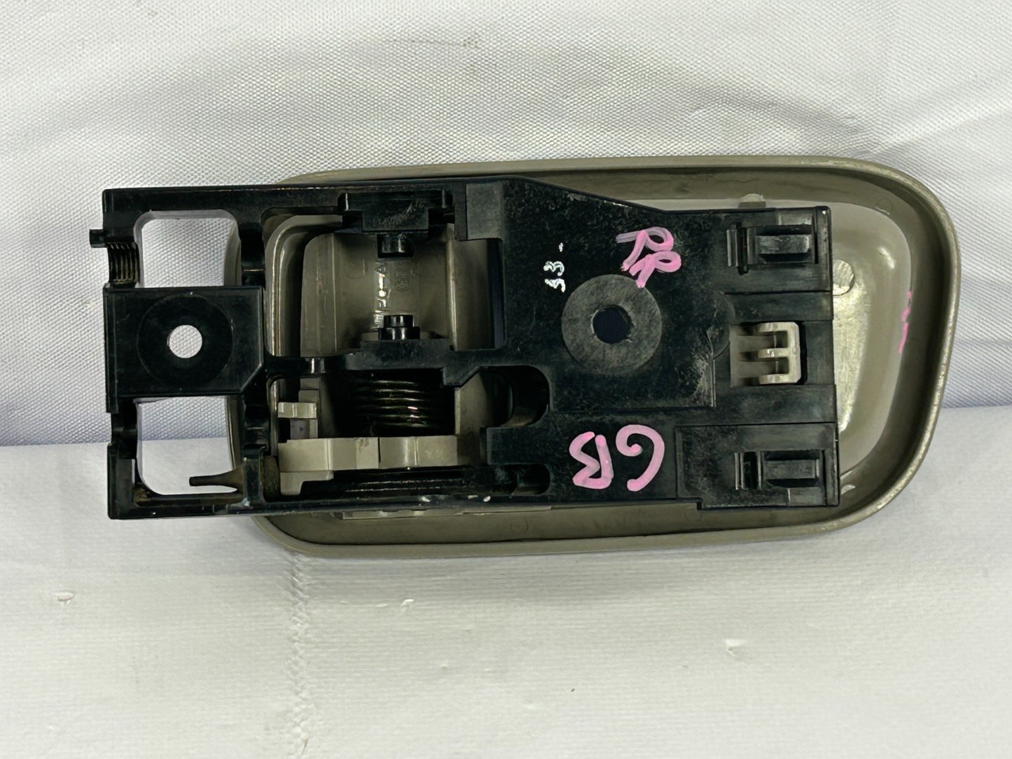 2000-2006 Toyota Tundra Rear Right Interior Door Handle Gray OEM 69297-0C010-B1