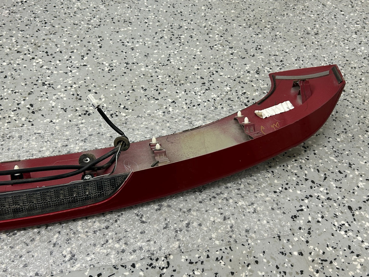 2011-2024 Mitsubishi Outlander Sport Rear Upper Wing Spoiler Tailgate Red OEM