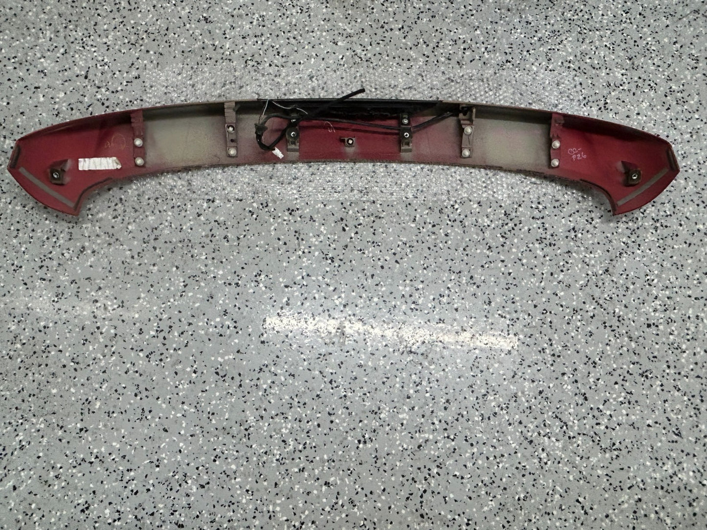 2011-2024 Mitsubishi Outlander Sport Rear Upper Wing Spoiler Tailgate Red OEM