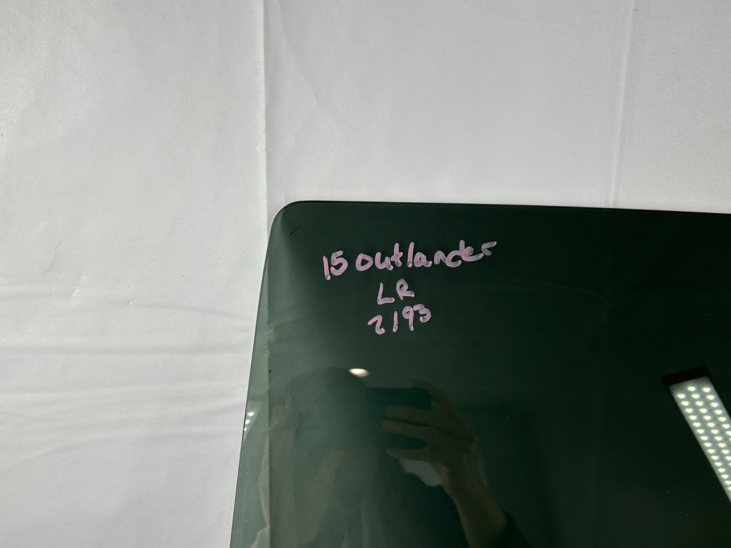 2015 Mitsubishi Outlander Sport Rear Left Driver Side Door Window Glass OEM
