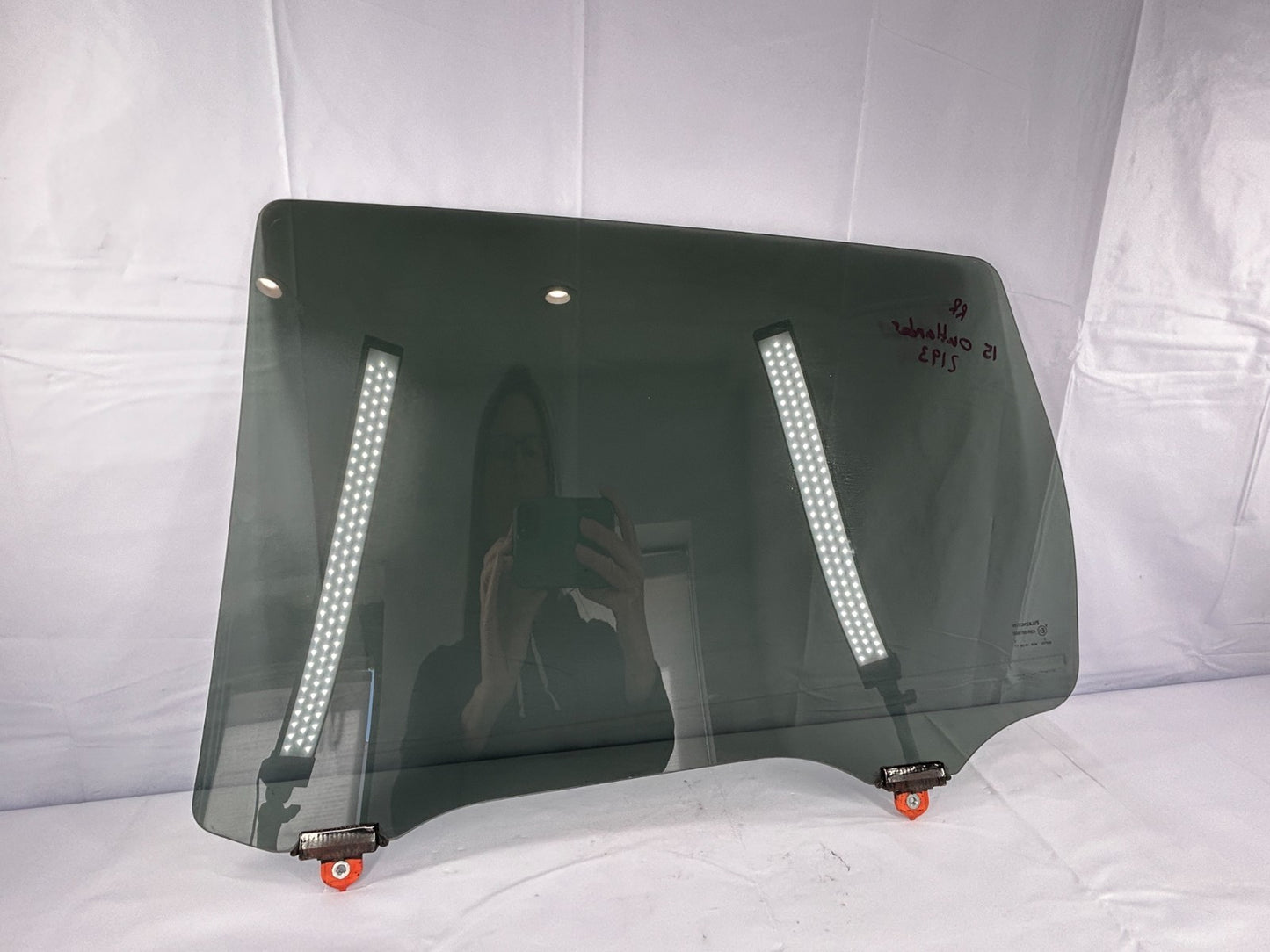 2015 Mitsubishi Outlander Sport Rear Right Passenger Side Door Window Glass OEM