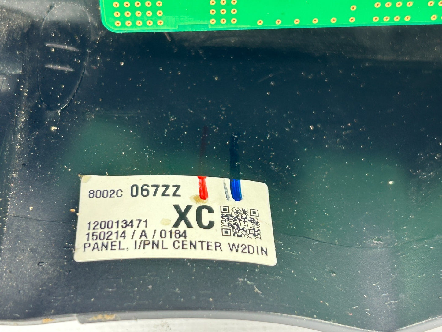 2015 Mitsubishi Outlander Sport Dash Stereo Bezel Vent Trim Panel OEM