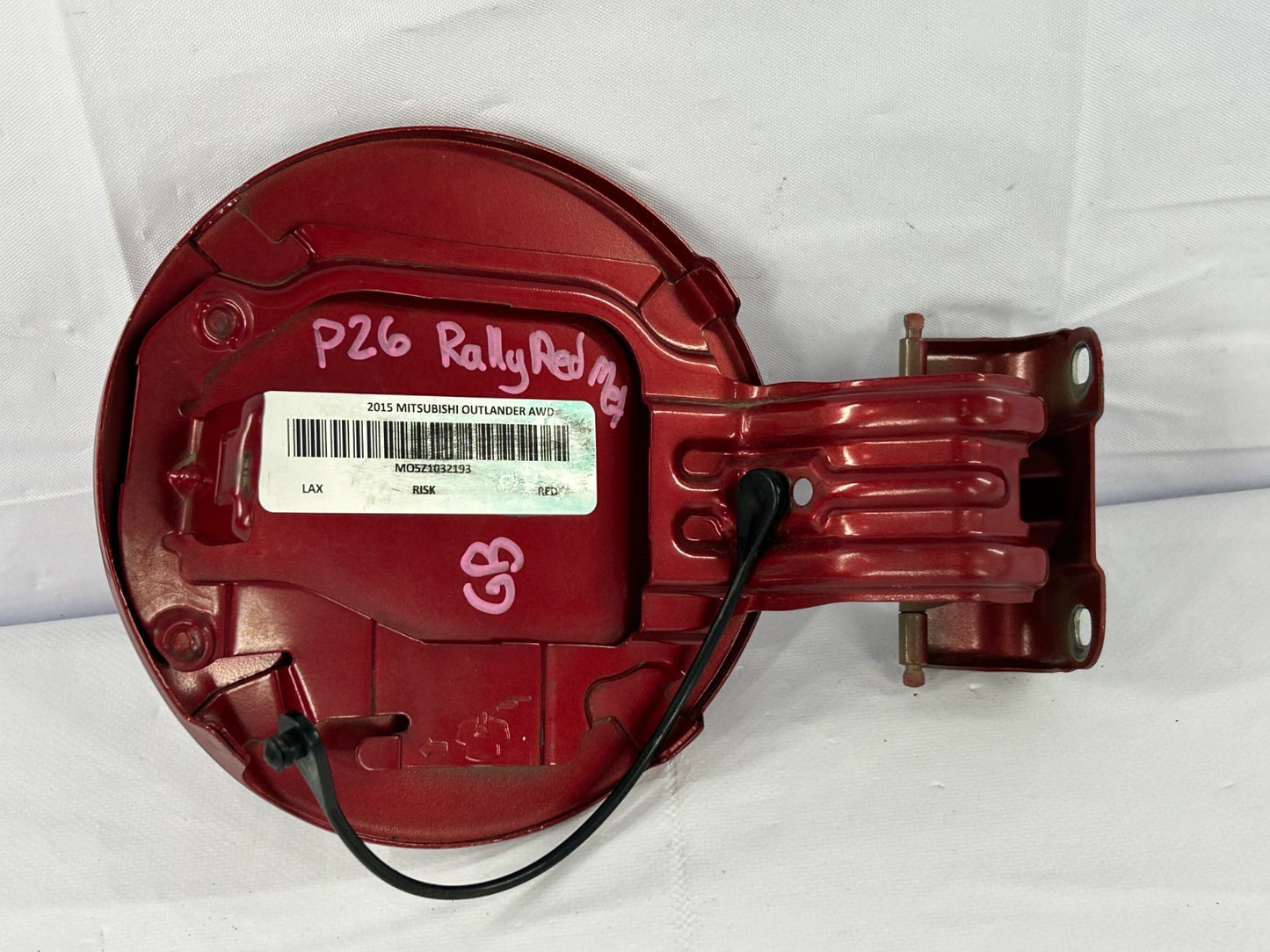 2011-2025 Mitsubishi Outlander Sport Fuel Gas Tank Door Cap Red P26 OEM 5940A143