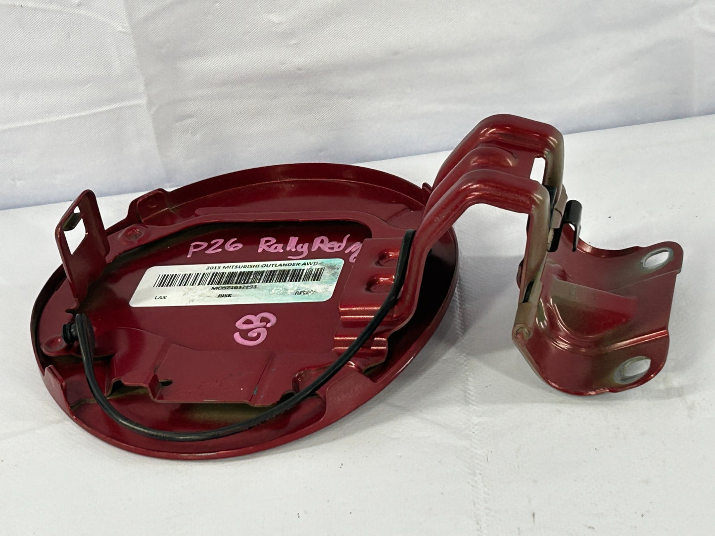 2011-2025 Mitsubishi Outlander Sport Fuel Gas Tank Door Cap Red P26 OEM 5940A143