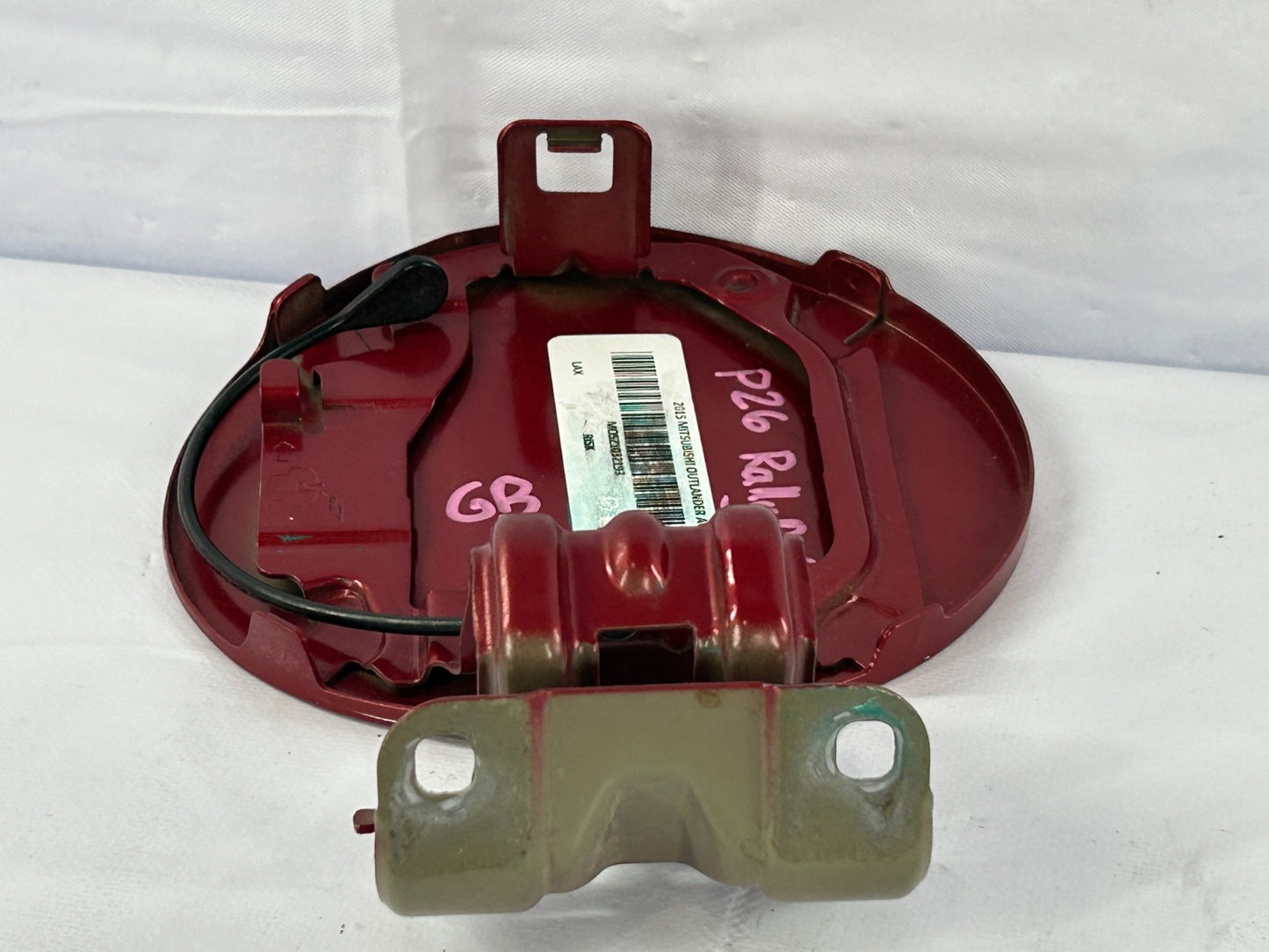 2011-2025 Mitsubishi Outlander Sport Fuel Gas Tank Door Cap Red P26 OEM 5940A143