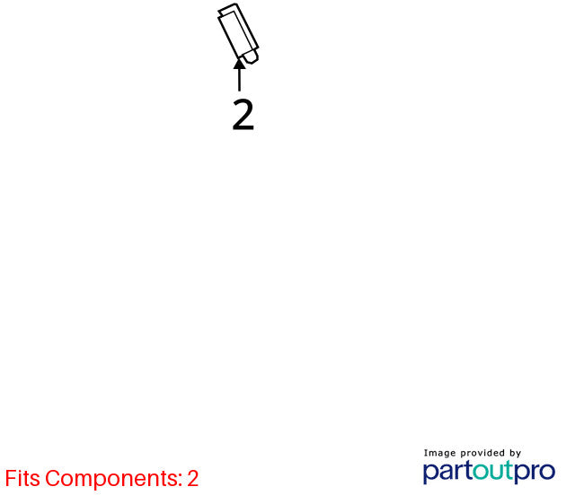 2011-2025 Mitsubishi Outlander Sport Dash Right Glove Box Air Damper Stopper OEM