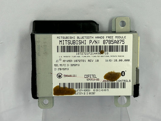 13-17 Mitsubishi Outlander Sport Telephone Hands Free Bluetooth Control Module