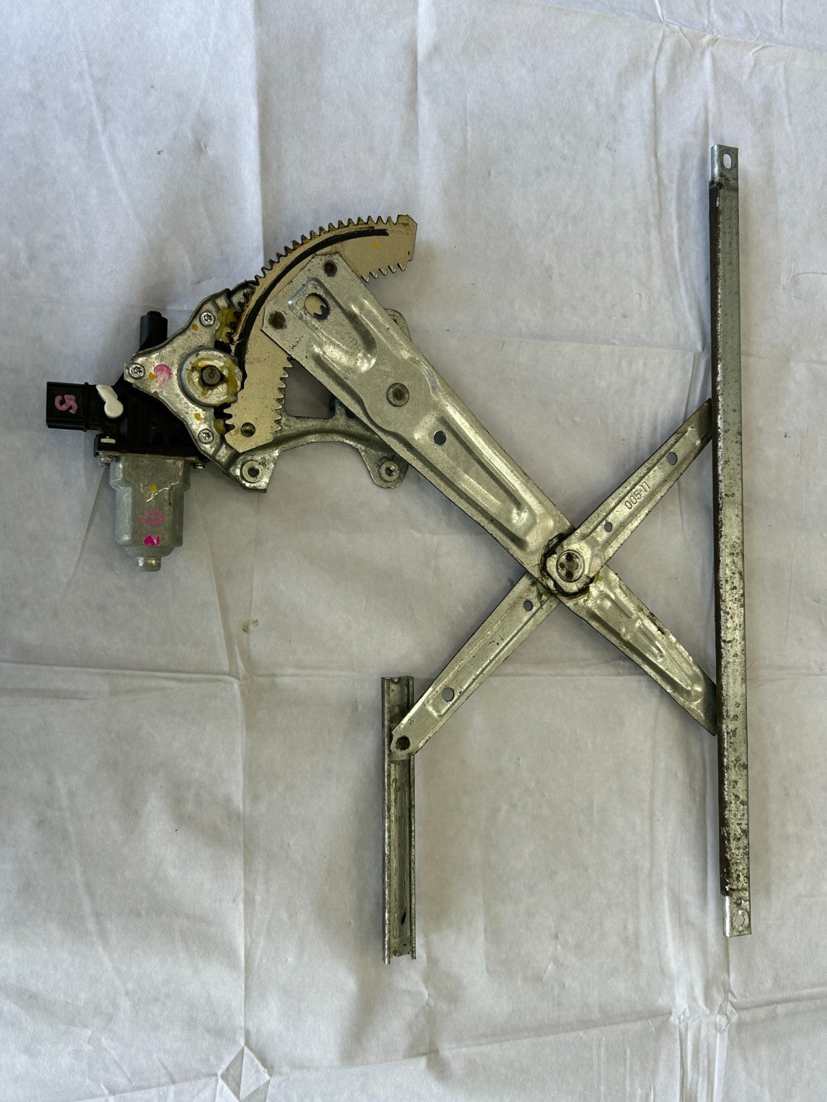 11-25 Mitsubishi Outlander Sport Front Right Door Window Regulator & Motor OEM