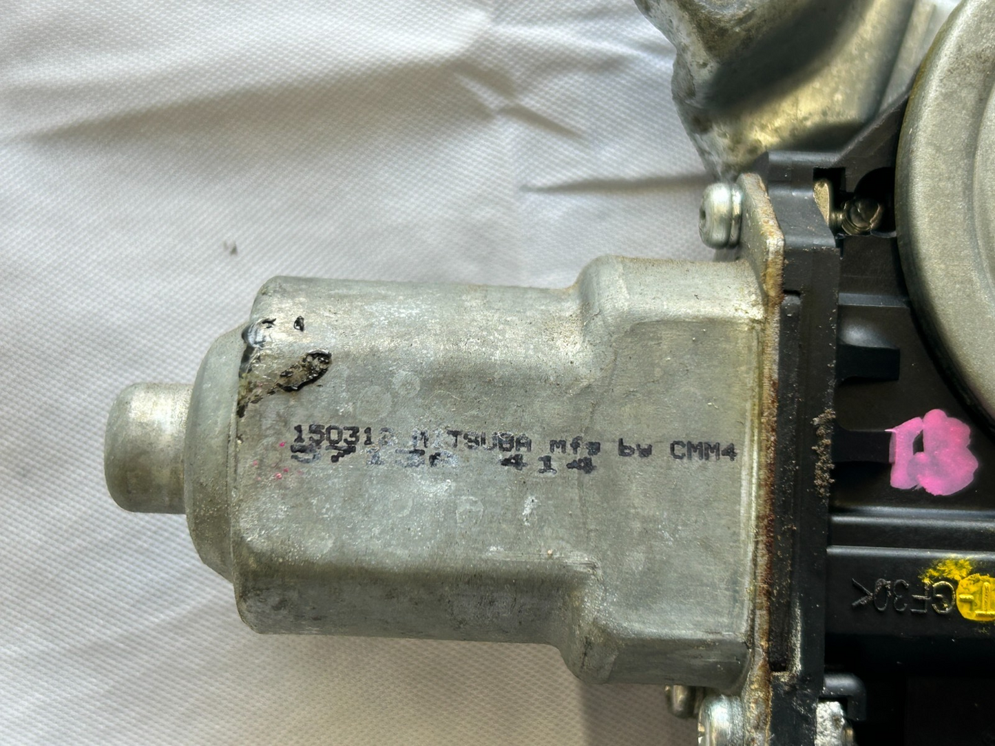 2011-2025 Mitsubishi Outlander Sport Rear Left Door Window Regulator & Motor OEM