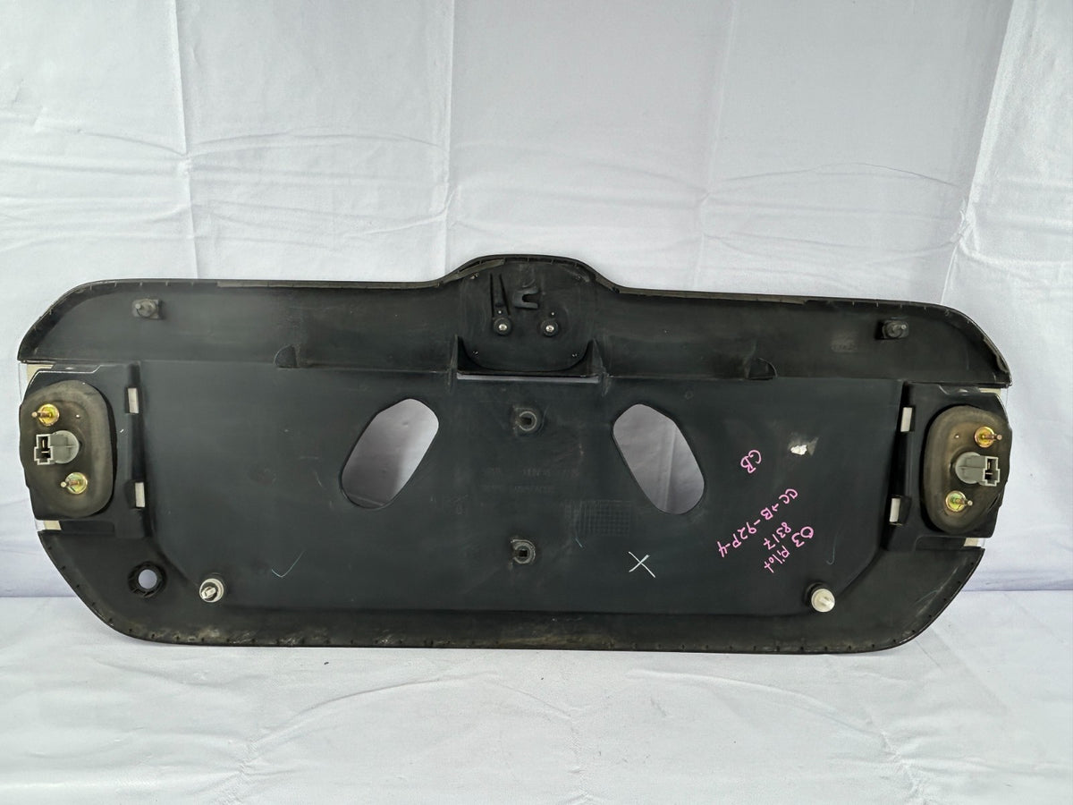 03-05 Honda Pilot License Plate Rear Panel Trim Molding OEM 74890-S9VA-A000