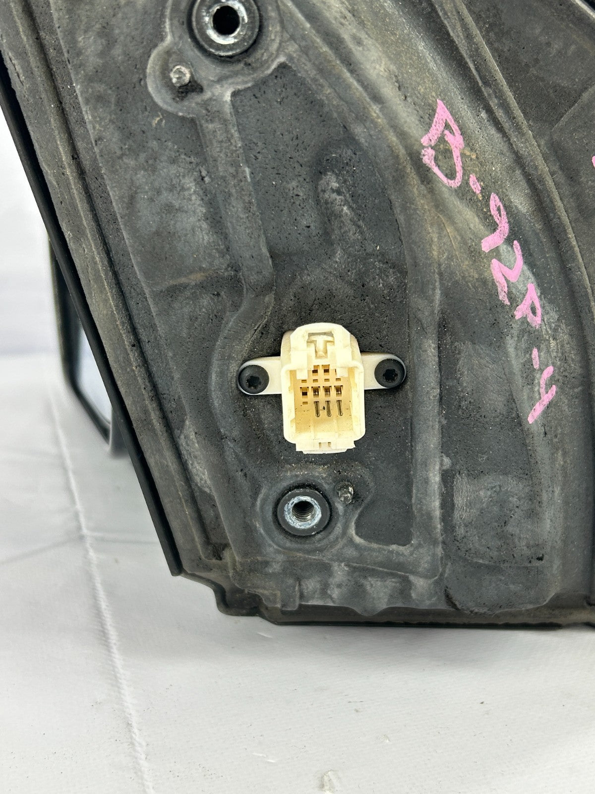 03-05 Honda Pilot Front Left Side View Door Mirror Black OEM 76250-S9V-A11ZB